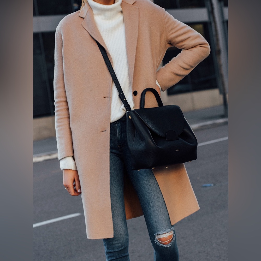 All Saints Anya Wool Coat XS